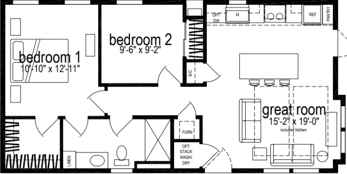 Gs 9600 floor plan home features