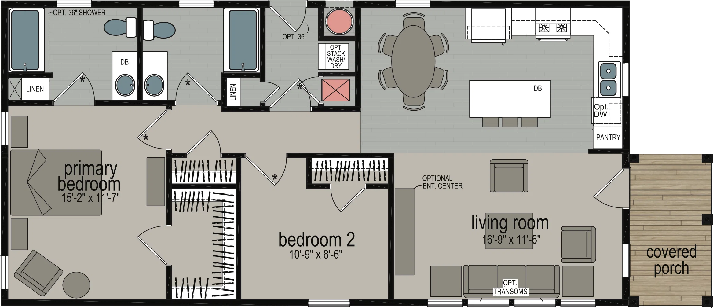 Avila floor plan and hero home features
