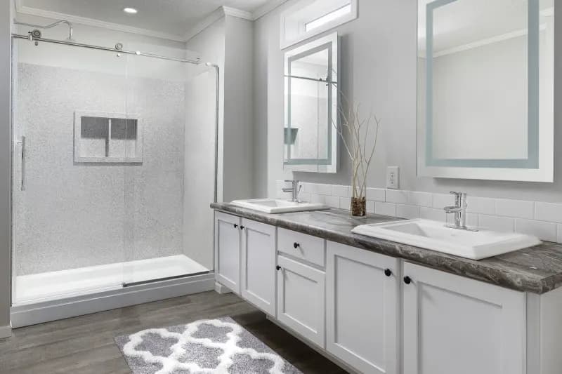 Orchid 60b bathroom home features