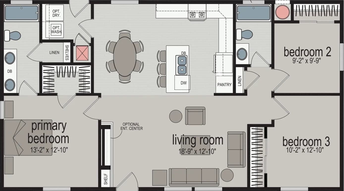Point loma floor plan home features